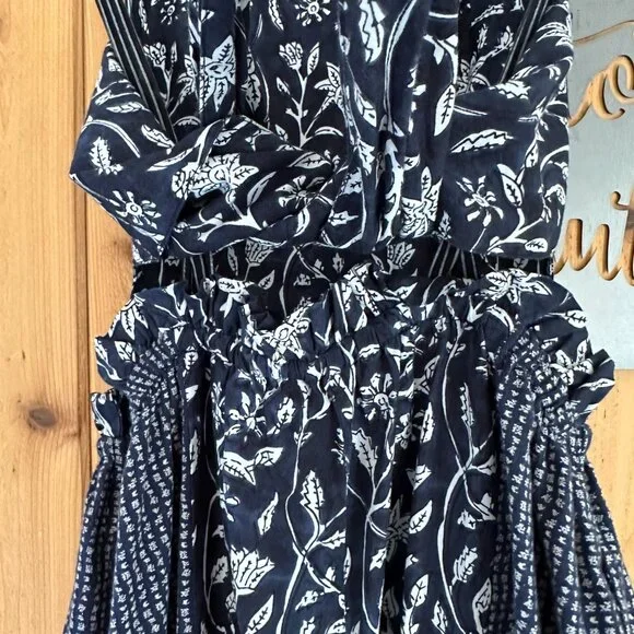 Ulla Johnson Nyala Patchwork Jumpsuit Size 0